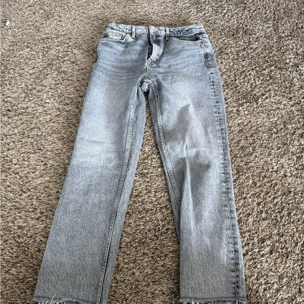 Topshop grey denim